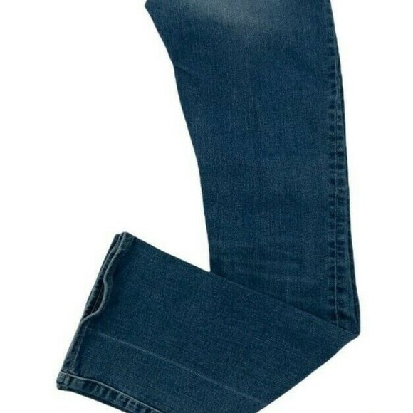 Gap 1969 Sexy Boot Whiskers Regular Fit Blue Medium Wash Jean Size 26/2 - Picture 5 of 9
